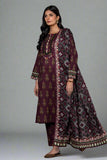 3PC Printed stitched Khaddar Suit KKH-3024 Printed KHAS STORES 