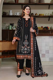 3PC Printed stitched Khaddar Suit KKH-3550 Embroidered KHAS STORES 