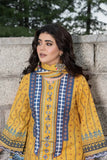 3PC Printed stitched Khaddar Suit KKH-3555 Embroidered KHAS STORES 