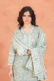 3PC Printed Unstitched Khaddar Suit KKH-3671 - Printed - KHAS STORES US -  