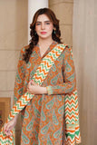 3PC Printed stitched Kotail Linen Suit KKT-3640 Embroidered KHAS STORES 