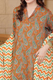 3PC Printed stitched Kotail Linen Suit KKT-3640 Embroidered KHAS STORES 