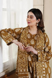 3PC Printed stitched Kotail Linen Suit KKT-3685 Embroidered KHAS STORES 
