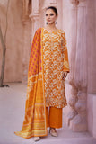 3PC Printed stitched Lawn Suit KLA-2587