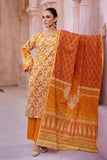 3PC Printed stitched Lawn Suit KLA-2587 KHAS STORES US 