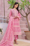 3PC Printed stitched Lawn Suit KLA-2789