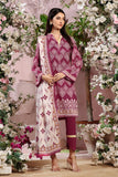 3PC Printed stitched Lawn Suit KLA-2790 KHAS STORES US 