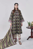3PC Printed stitched Lawn Suit KLA-3083