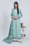 3PC Printed Unstitched Lawn Suit KLA-3102 Printed KHAS STORES 