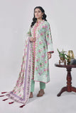 3PC Printed Stitched Lawn Suit KLA-3152 - Printed - KHAS STORES US - 3PC Printed Stitched Lawn Suit KLA-3152 