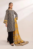 3PC Printed Unstitched Lawn Suit KLA-3261 Printed KHAS STORES 