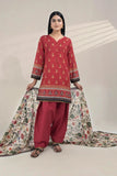 3PC Printed Unstitched Lawn Suit KLA-3265 Printed KHAS STORES 
