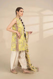 3PC Printed Unstitched Lawn Suit KLA-3271 Printed KHAS STORES 