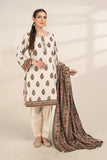 3PC Printed Unstitched Lawn Suit KLA-3272 Printed KHAS STORES 
