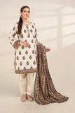 3PC Printed Unstitched Lawn Suit KLA-3272 Printed KHAS STORES 