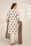 3PC Printed Unstitched Lawn Suit KLA-3272 Printed KHAS STORES 
