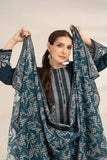 3PC Printed stitched Lawn Suit KLA-3284 - Printed - KHAS STORES US - 3PC Printed stitched Lawn Suit KLA-3284 