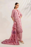 3PC Printed Unstitched Lawn Suit KLA-3296 Printed KHAS STORES 
