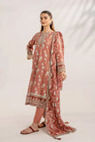 3PC Printed stitched Lawn Suit KLA-3307 - Printed - KHAS STORES US - 3PC Printed stitched Lawn Suit KLA-3307 