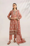 3PC Printed stitched Lawn Suit KLA-3307 - Printed - KHAS STORES US - 3PC Printed stitched Lawn Suit KLA-3307 