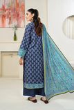3PC Printed Unstitched Lawn Suit KLA-3415 - Printed - KHAS STORES US -  