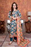 3PC Printed stitched Lawn Suit KLA-3417 - Printed - KHAS STORES US -  