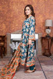 3PC Printed stitched Lawn Suit KLA-3417 - Printed - KHAS STORES US -  