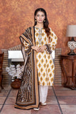 3PC Printed stitched Lawn Suit KLA-3418 - Printed - KHAS STORES US -  