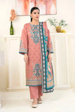 3PC Printed stitched Lawn Suit KLA-3489 - Printed - KHAS STORES US -  