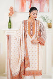 3PC Printed stitched Lawn Suit KLA-3490 - Printed - KHAS STORES US -  