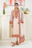 3PC Printed stitched Lawn Suit KLA-3490 - Printed - KHAS STORES US -  