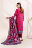 3PC Printed stitched Lawn Suit KLA-3300 - Printed - KHAS STORES US - 3PC Printed stitched Lawn Suit KLA-3300 