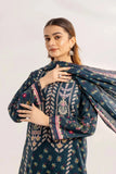 3PC Printed Unstitched Lawn Suit KLA-3305 Printed KHAS STORES 