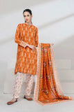 3PC Printed stitched Lawn Suit KLA-3402 - Printed - KHAS STORES US -  