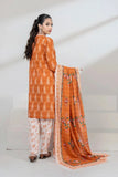 3PC Printed stitched Lawn Suit KLA-3402 - Printed - KHAS STORES US -  