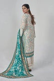 3PC Stitched Embroidered Lawn Suit KL-RTW-3079 Embroidered KHAS STORES 