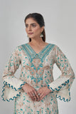 3PC Stitched Embroidered Lawn Suit KL-RTW-3079 Embroidered KHAS STORES 