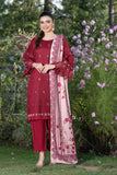 3PC Stitched Embroidered Linen Suit RTW-KLE-3536 KHAS STORES US 