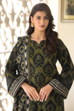 3PC Stitched Printed Linen Suit A-01 Embroidered KHAS STORES 