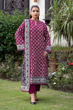 3PC Stitched Printed Linen Suit A-02 Embroidered KHAS STORES 