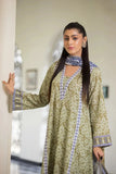 3PC Stitched Printed Linen Suit A-04 Embroidered KHAS STORES 