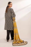 3PC Stitched Printed Linen Suit A-13 Embroidered KHAS STORES 