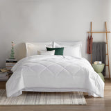 Comforter Set 5 pcs all Season Ultra-Soft Lightweight Microfiber Comforter - White - Polyester - KHAS STORES US - Microfiber Comforter Set Rainforest | Pillowcases | King, Queen & Twin 