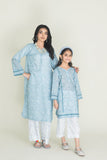 KIDS 2PC Printed stitched Lawn Suit KST-3445 KHAS STORES US 