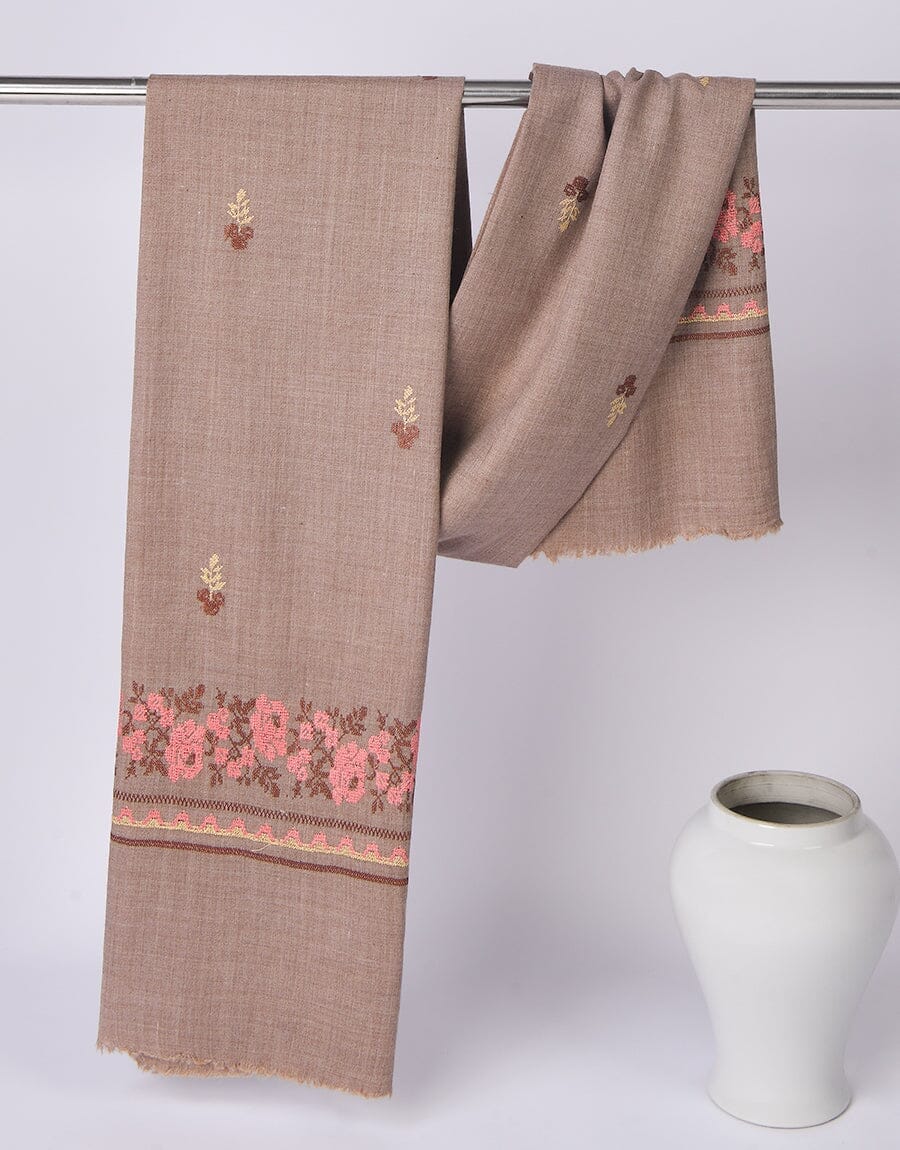 Machine Embroidery SHAWL S-012 Apparel & Accessories KHAS STORES 