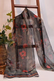 Organza Dupatta KCC-1467 - Embroidered - KHAS STORES US -  