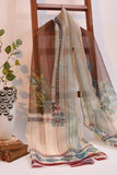 Organza Dupatta KOE-1469 - Embroidered - KHAS STORES US -  