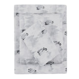 Sleepdown 100% Cotton 160 GSM Flannel Sheet Set - Penguin - Flannel Sheet Set - KHAS STORES US - Sleepdown 100% Cotton 160 GSM Flannel Sheet Set - Penguin 