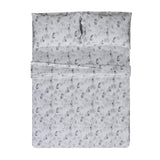 Sleepdown 100% Cotton 160 GSM Flannel Sheet Set - Penguin - Flannel Sheet Set - KHAS STORES US - Sleepdown 100% Cotton 160 GSM Flannel Sheet Set - Penguin 