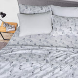 Sleepdown 100% Cotton 160 GSM Flannel Sheet Set - Penguin - Flannel Sheet Set - KHAS STORES US - Sleepdown 100% Cotton 160 GSM Flannel Sheet Set - Penguin 